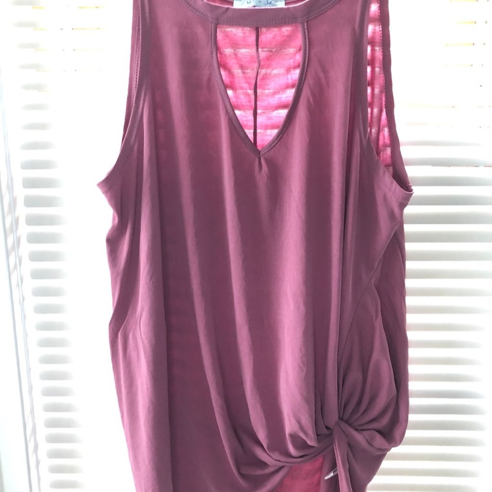 She and Sky sleeveless top